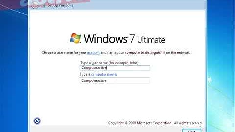 Windows 7: Upgrade from Windows XP part 2