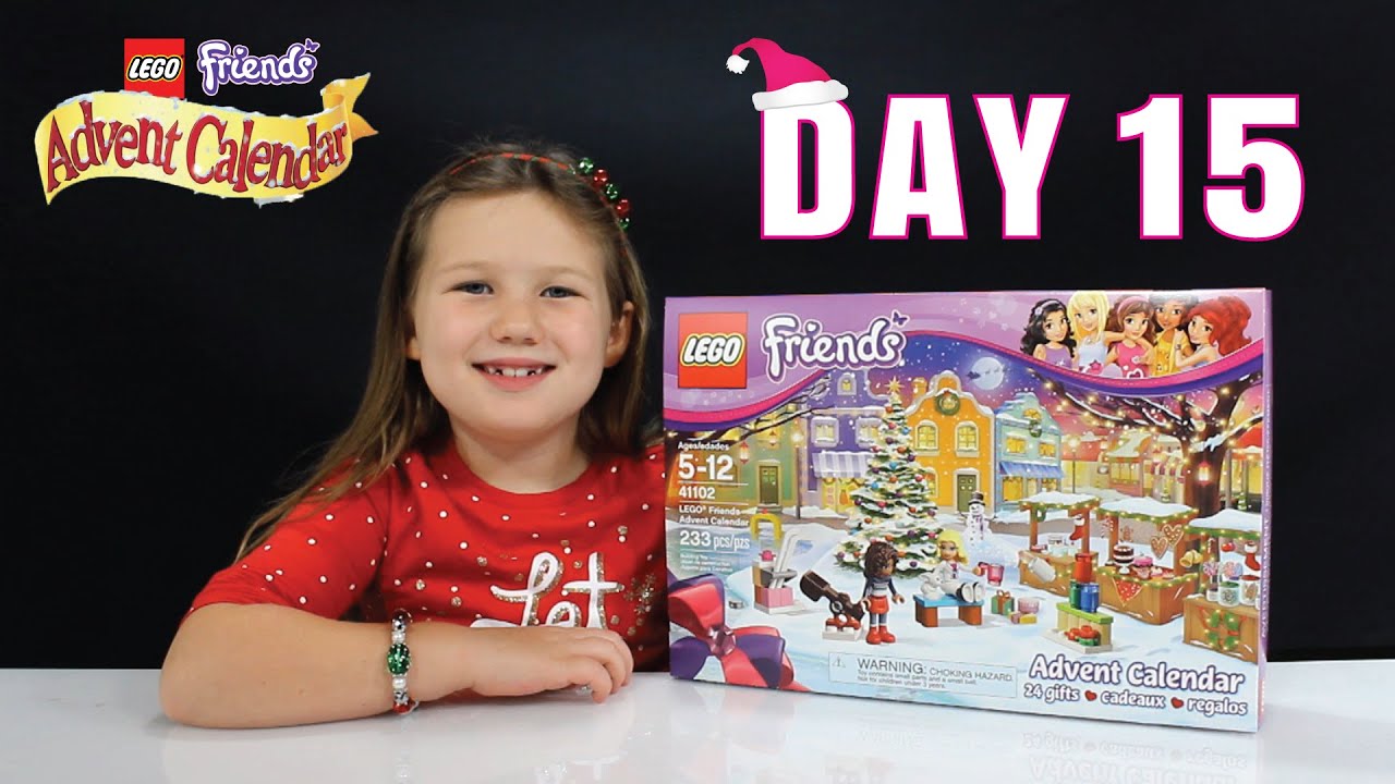 2015 Lego Friends Advent Calendar Day 15 41102 Youtube