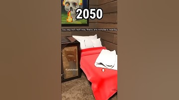 Minecraft Creeper 2023 vs 2050 #minecraft #minecraftshorts