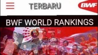 Ranking BWF terbaru 2019