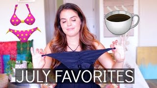 July Favs Bikini, Coffee, Skincare, & Beauty
