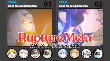 RUPTURE META! | Yixuan M2S1 & Yidhari M0S1 | Shiyu Defense 2.3