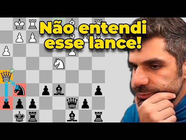 GM Krikor enfrenta GM BRASILEIRO MISTERIOSO extremamente FORTE!! 