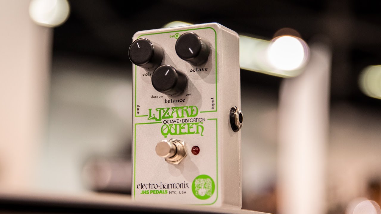 Electro-Harmonix Lizard Queen Octave Fuzz and Slap-Back Echo | Demo and  Overview at NAMM 2023