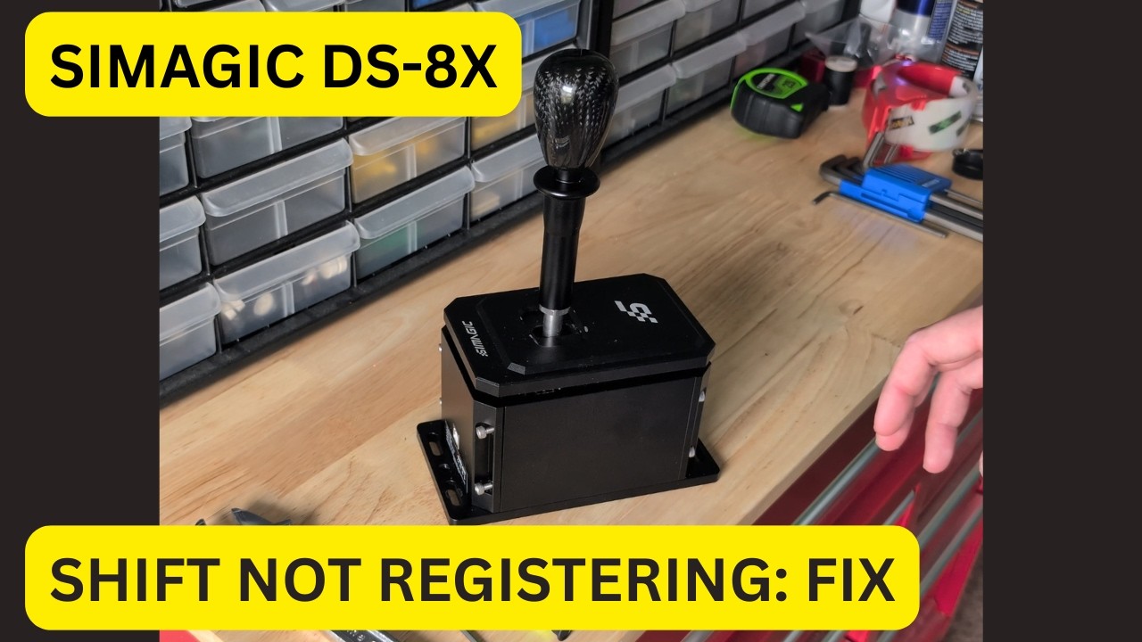 simagic DS-8X 少し傷有り Simagic DS-8X Repair: Reseat Interior Connections - YouTube