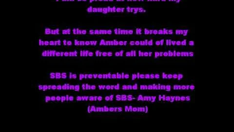 The Amber Haynes Story - SBS  Survivor