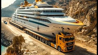 Most Dangerous Transport Operations Oversize Crazy Drivers Trucks Fails Skills Heavy Equipment