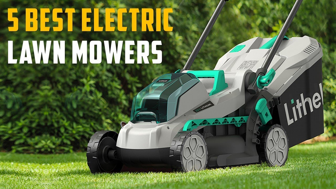 Top 5: Best Electric Lawn Mowers 2024 - YouTube