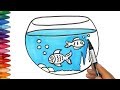 Cara menggambar tangki ikan - Cara Menggambar dan Mewarnai TV Anak