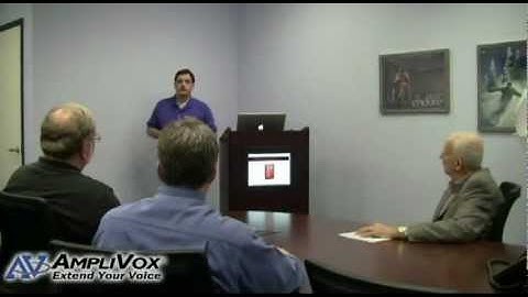 The Visionary Multimedia Lectern from AmpliVox