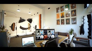 Agandy Studios - Photography studio interior design, tour, setup
