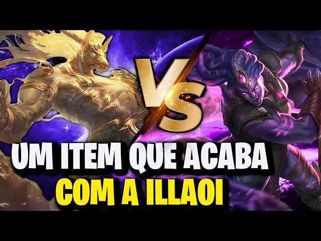 Como jogar com um mono Illaoi #wildrift #leagueoflegends 