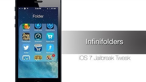 Infinifolders iOS 7 Jailbreak Tweak: Hands-on - iPhone Hacks