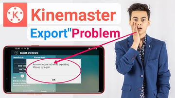 How to fix kinemaster export error problem? 2020 an error occurred while exporting please try again