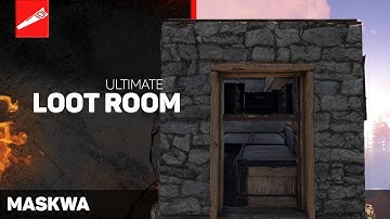 Rust Advanced building #37 Lootroom | 6Large +4Small Boxes | 228 Slots| Rust Secrets | Rust Tips