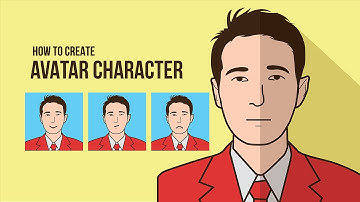 Free Making Your Face Avatar Character - Flat Style Tutorial