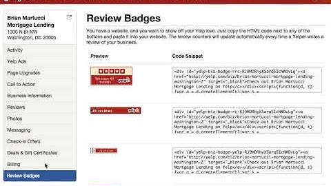 What Is A Yelp Badge and What Do You Do With Them? - Realtor Tips | Brian Martucci Mortgage Lender