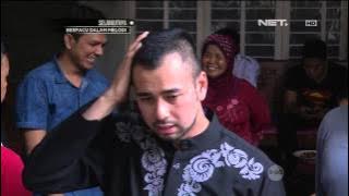 Pulang Umroh, Raffi Ahmad Langsung Ziarah ke Makam Almarhum Olga Syahputra