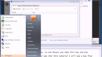 BTSync easy tutorial