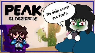 Nicrasher y best tratan de superar un desierto ¿se lograra?  jugando peak bioma de desierto