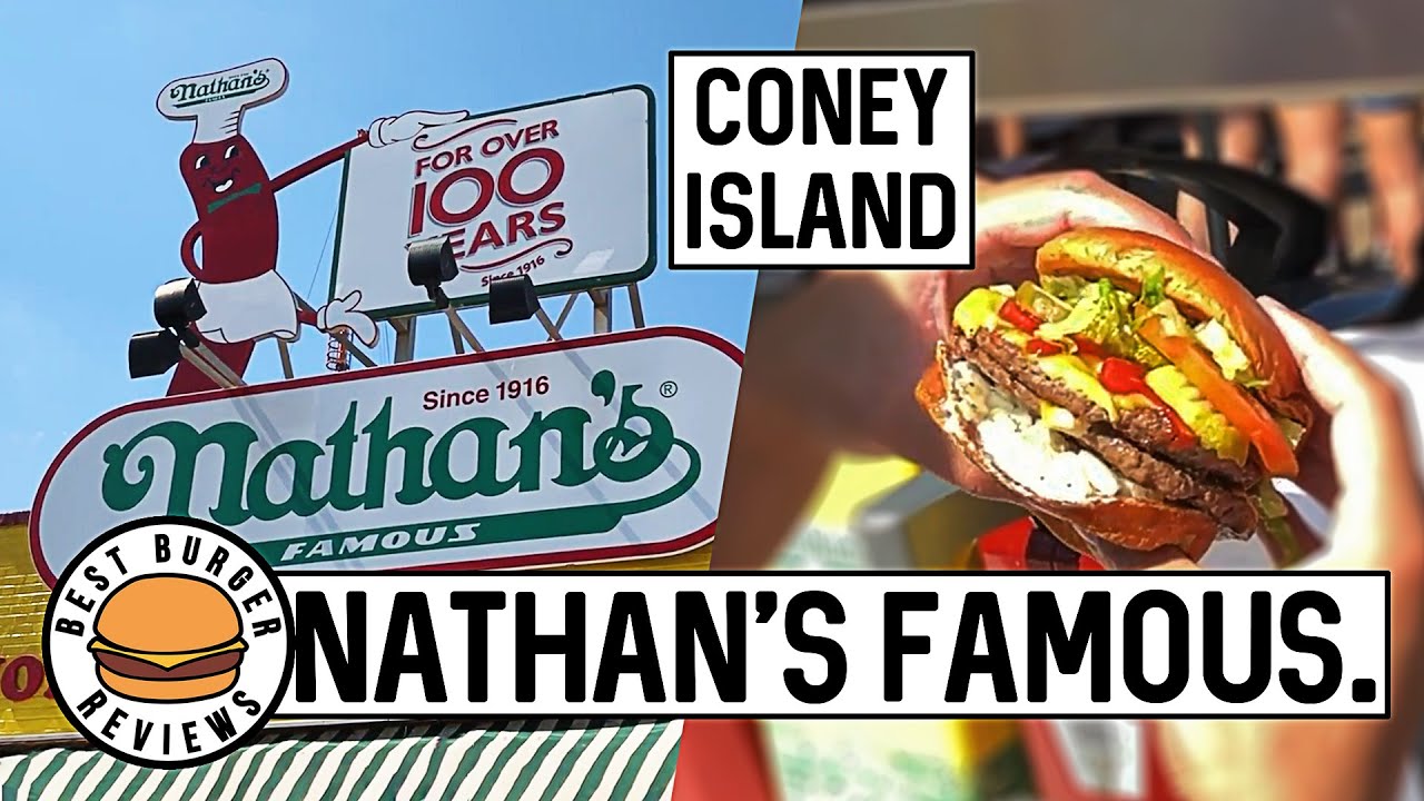 Best Burger Reviews - Nathan's Famous Coney Island