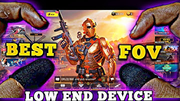 [ Low End Device] Best FOV Settings Make A Perfect Soldier 🔥 Codmobile br #codm #codmtamil #codmbr