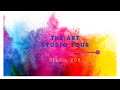 436. The Art Studio Tour!! Welcome to Studio 205! / Art Storage