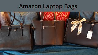 Amazon Laptop Bags | Work Bags Unboxing and Review | What Fits Inside