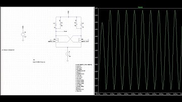 Electronic Basic 1:LTSpice Design And Simulate LC Cross Coupled Oscillator