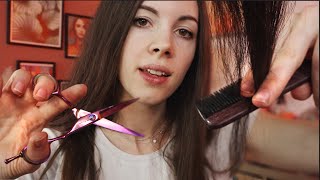 Asmr Most Realistic Relaxing Haircut On Youtube Real Hair Sounds