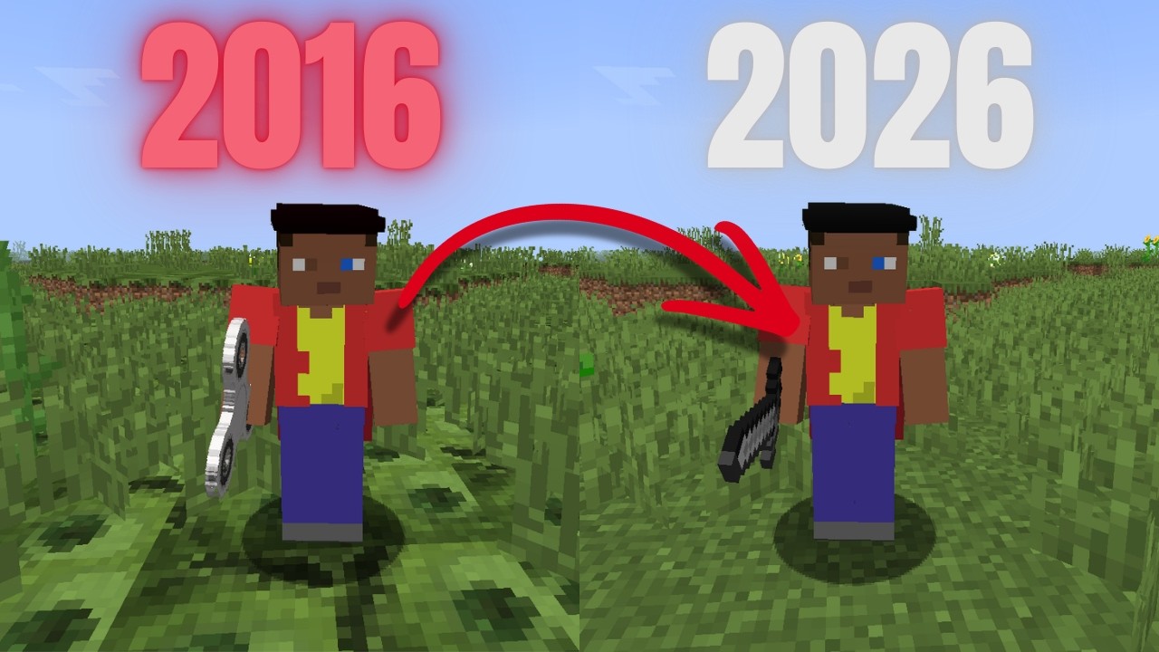 Me paso Minecraft en 2016 #minecraft #memes #2016 #2026