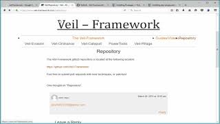 2  Installing Veil Framework
