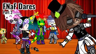 [FNaF] Ask/Dares || Part 2 || My AU ||