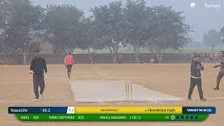 Final Sikanderpur Eagle vs Rawaldhi live cricket match | kachroli cricket tournament screenshot 5