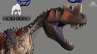 Ceratosaurus and Troodon skeleton, more Dibble strafing spar animation | THE ISLE  NEWS | Dinosaur