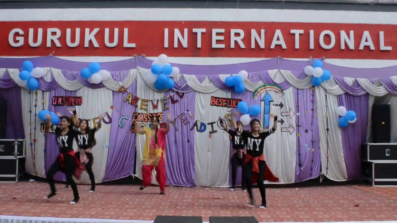 Gurukul International School - Farewell Party 2017 - Group Dance by ...