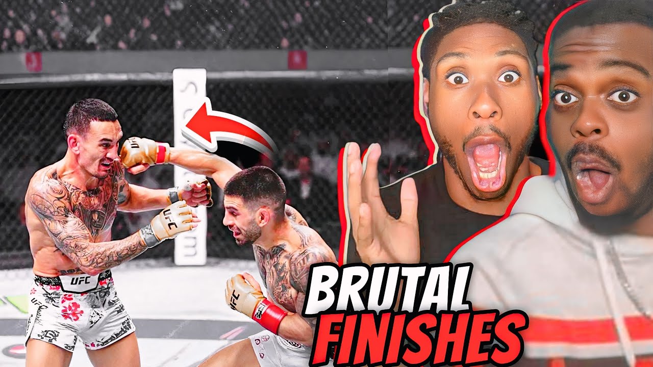 🤯 Финишные приемы Илии Топуриа становятся все более жестокими! (Реакция)