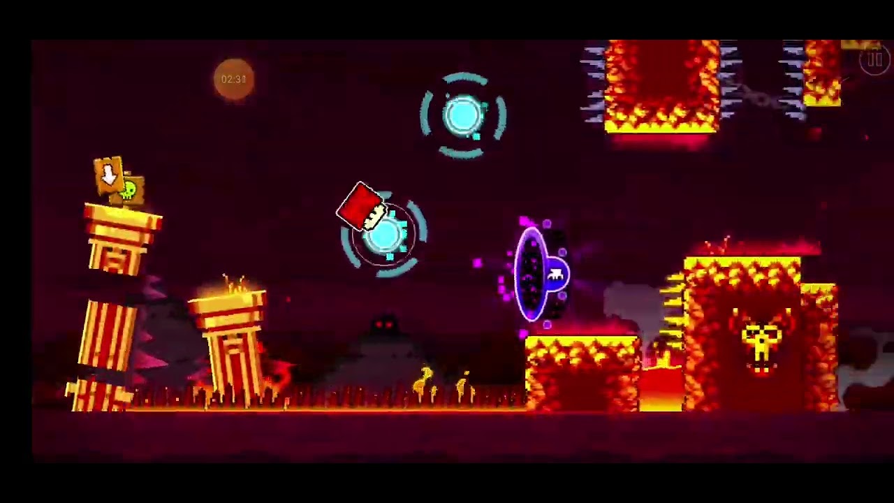 Geometry Dash 2.2 - Playing 2 levels - YouTube