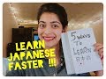 5 WAYS TO LEARN JAPANESE 🇯🇵👩🏻‍🏫FASTER !!