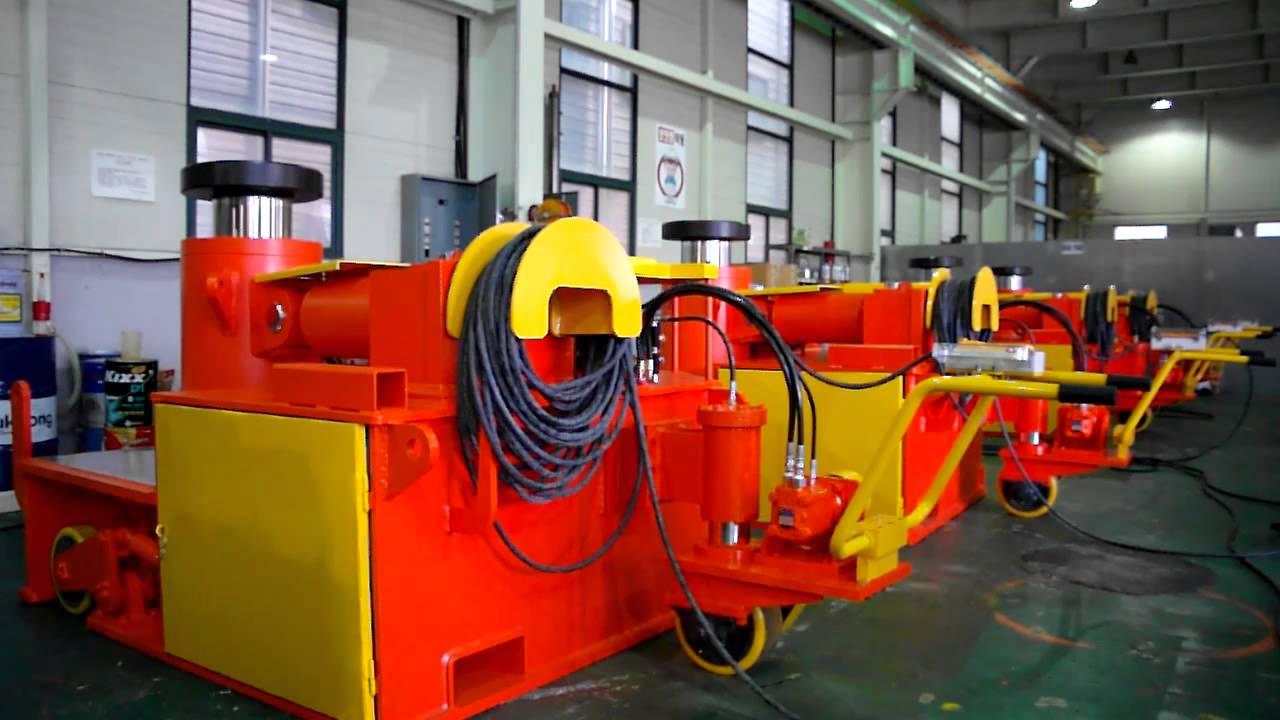 SYNCHRONIZED HYDRAULIC BLOCK LIFTER1 YouTube