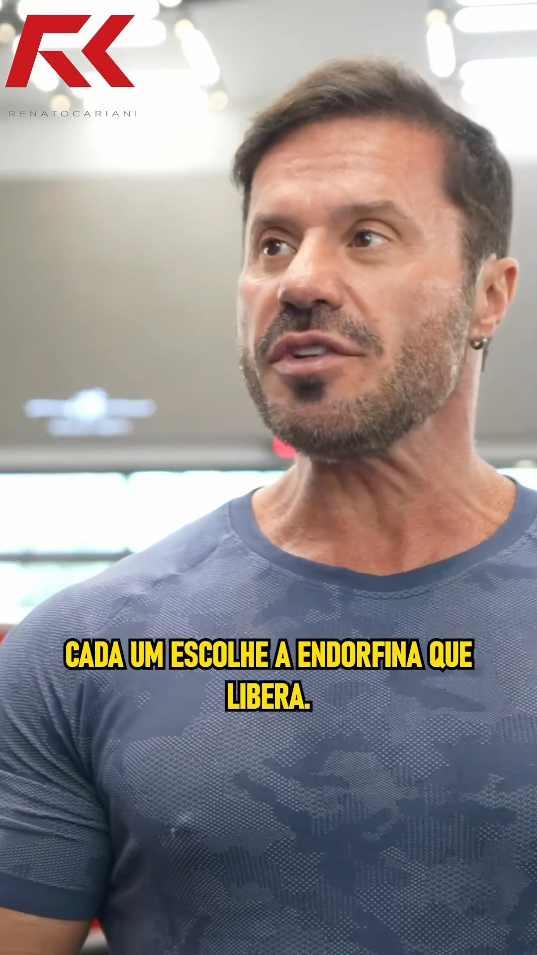ESSA É A FORMA DE LIBERAÇÃO DE ENDORFINA DO CARIANI! #renatocariani #thiagonigro #endorfina #treino
