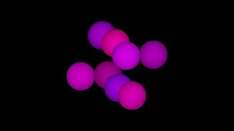 8-balls. Rotation in four-dimensional space. 4D. Fourth dimension. Hyperspace.
