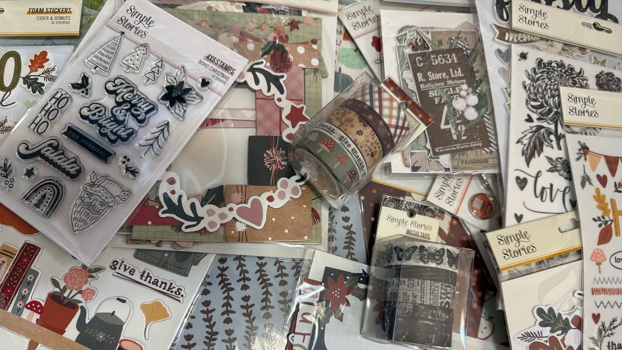 Simple Stories mystery box!!