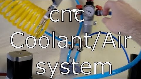 DIY CNC Coolant/Air System