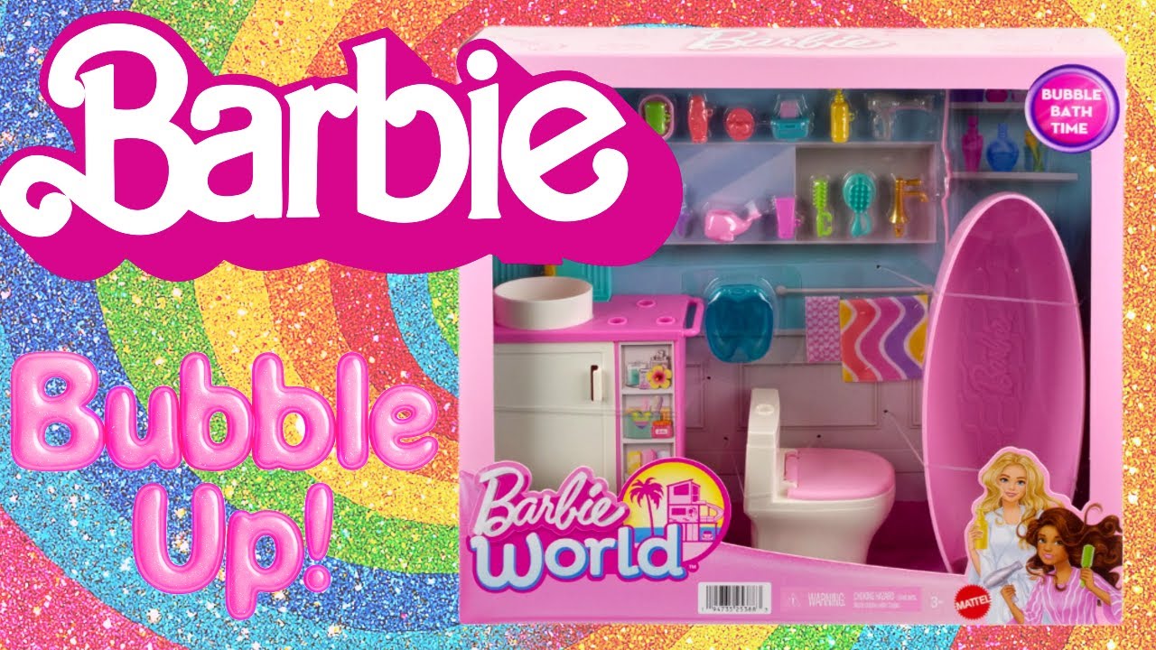 Распродажа игровых наборов! | Игровой набор Barbie World Bubble Bath Time | Обзор Bored House Flies