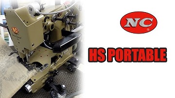 Handmade rug serger. Minimal Edge Carpet Serger by NC Carpet Binding 2018.