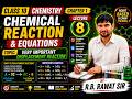 Displacement Reaction 🔥 | Class 10 Chemistry Chapter 1 | Lecture 8 | RB Rawat Sir