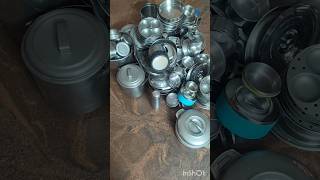 Old Vessel Kuduthu Pudhu Vessel Vaanginom 😍✨🍳|#shorts #trending #oldvesselsexchange #oldvessels #pl
