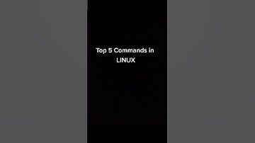 Top 5 commands in Linux #linux #linuxcommands #shorts #yoytubeshorts