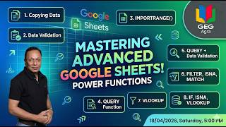 Adv Google Sheets| Vlookup() | iferror() | ISNA() | Match() | Importrange() | Query() | Filter()